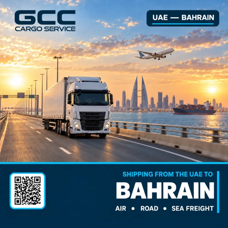 Shipping from the UAE to Bahrain by air, road and sea freight