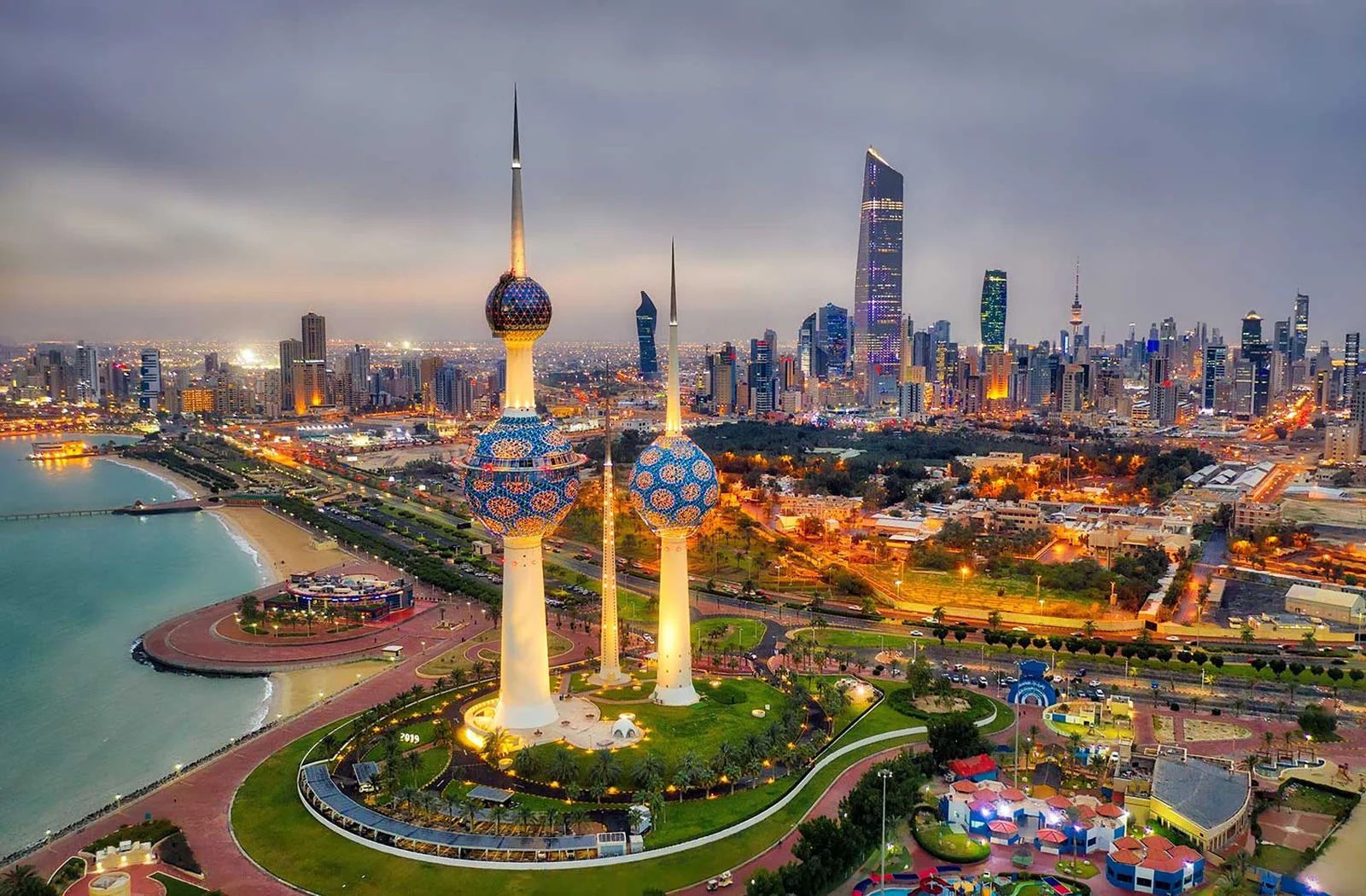 A landmark in Kuwait